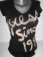 GUESS tričko černé nápis 100% originál XS,S